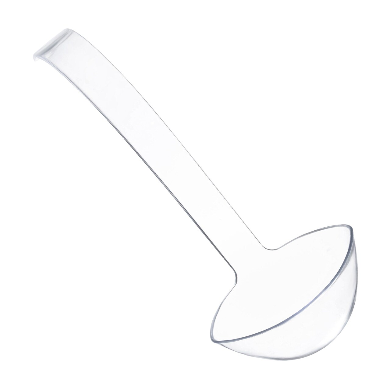 Clear Disposable Plastic Large Serving Ladles (48 Ladles)